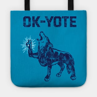 OK-yote (blue) Tote
