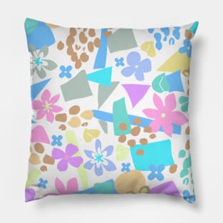 Flowers and shapes Pillow