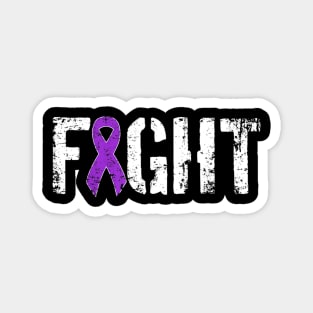 Fight Pancreatic Cancer Military Style Awareness Ribbon Magnet