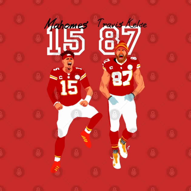 Mahomes x Travis Kelce by Mic jr