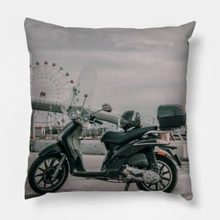 Italy Seashore Travel Photography Pillow