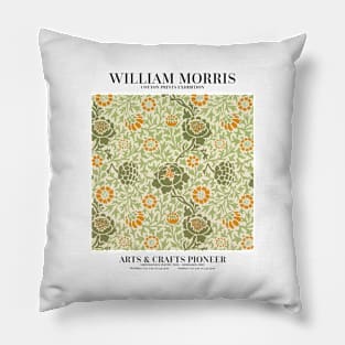 William Morris Floral Pattern, Exhibition Art Design, Art Nouveau Poster Pillow