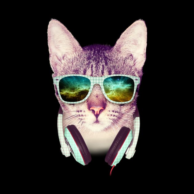 Hipster Cat by mullian