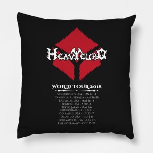 Heavy Euro World Tour (Dark Shirts) Pillow