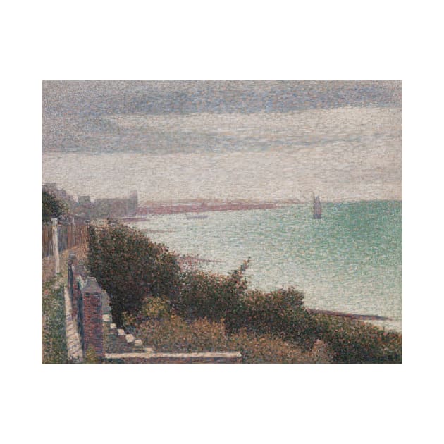 Grandcamp, Evening by Georges-Pierre Seurat by Classic Art Stall