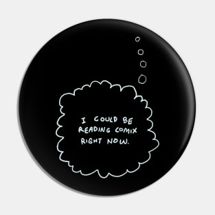 Thought bubble Pin