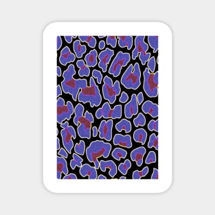 Purple Spots Magnet
