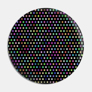 polka dots colorful Pin