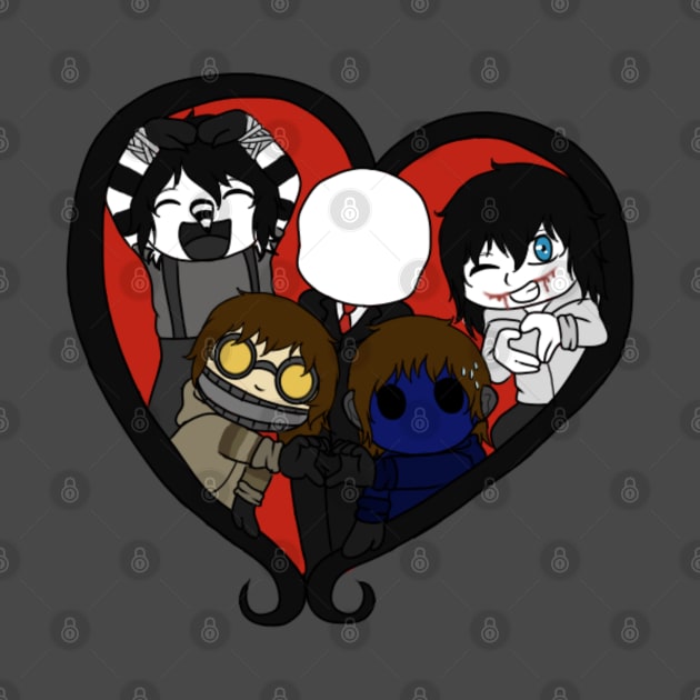 creepypasta love by LillyTheChibi