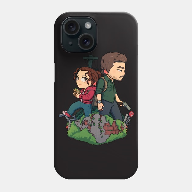 Ellie and Joel Phone Case by Susto