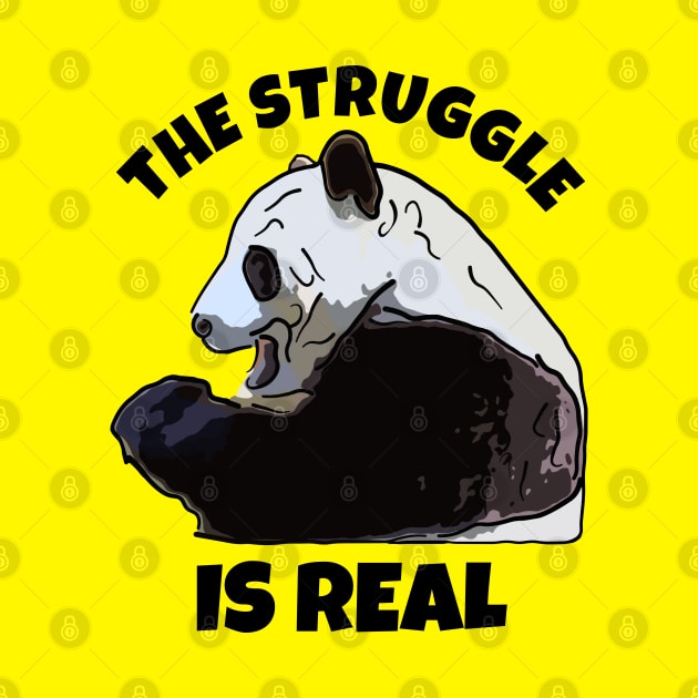 Panda the Struggle is Real by ardp13