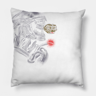 Extra Extra Terrestrial Pillow