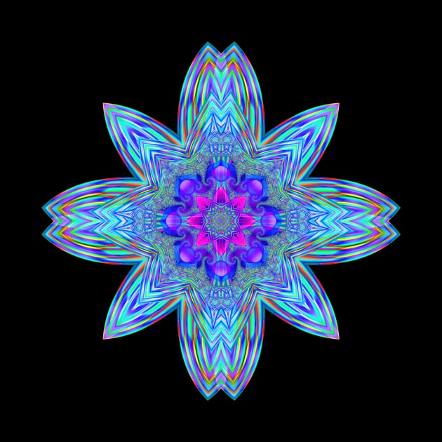 Mandala Magic - Fractal Mandala 7.29.2023 by Mandala Magic