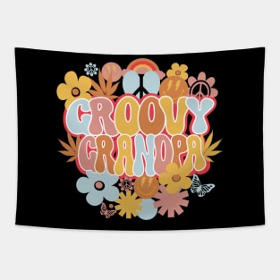 Groovy Grandpa Shirt, Hippie Grandpa Tapestry