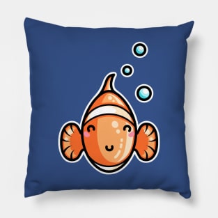 Kawaii Cute Clownfish Pillow