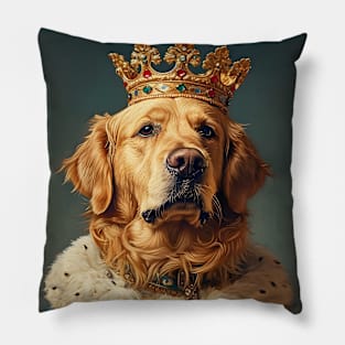 Golden Retriever The King Pillow