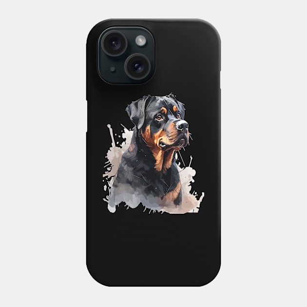 Groomer Dog Lover Rottweiler Dog Phone Case by QQdesigns