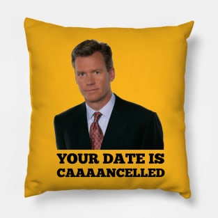 Chris Hansen: Your Date is Cancelled Pillow