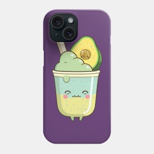 Avocado Slush cute kawaii Phone Case