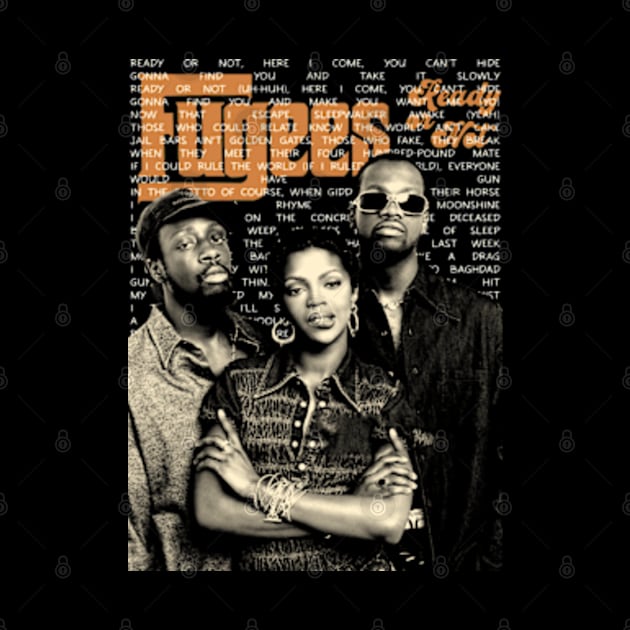 Lauryn Hill Fugees Ready or Not Vintage by Pernilla Taavola