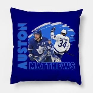 Auston Matthews 90's Pillow