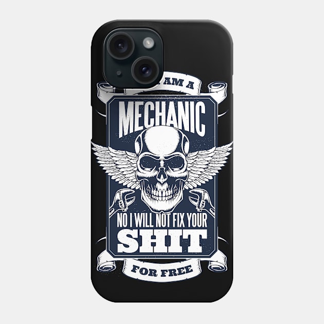 Mechanic Quote Phone Case by Imaginariux