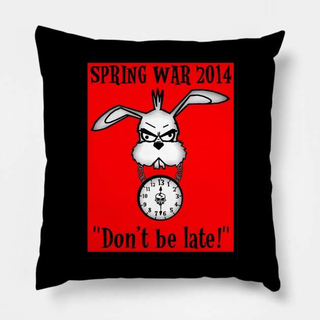 Spring War Pillow by FRYEMART