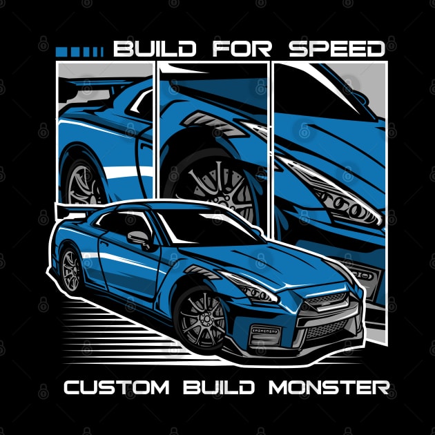 COSTOM BUILD MONSTER CAR by beanbeardy