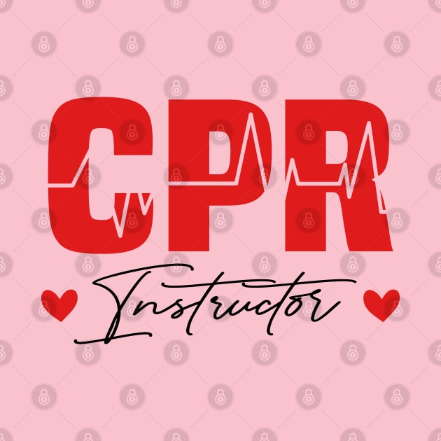 CPR Instructor Nurse Heartbeats by BenTee