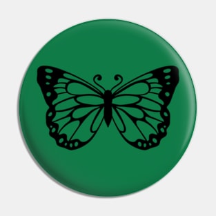 Butterfly Green Pin