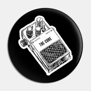 The Cure Guitar effect pedals Pin