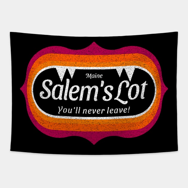 Salem’s Lot, Maine You'll Never Leave! Tapestry by Contentarama