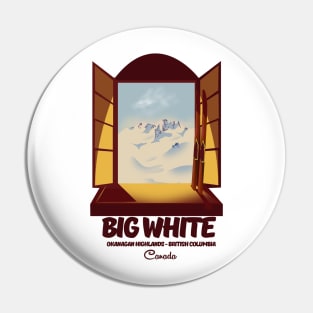 Big White Okanagan Highlands in British Columbia ski Pin