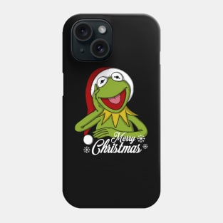 Cute Kermit Merry Christmas Phone Case