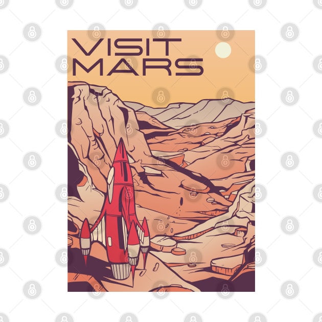 VISIT MARS by madeinchorley