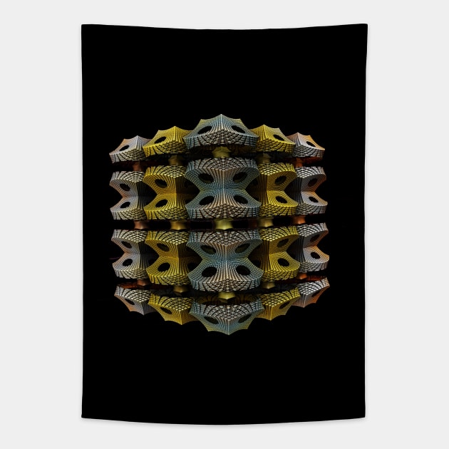 The Cube Tapestry by TaimitiCreations 
