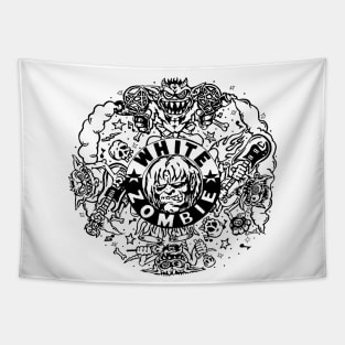 White Zombie Tapestry