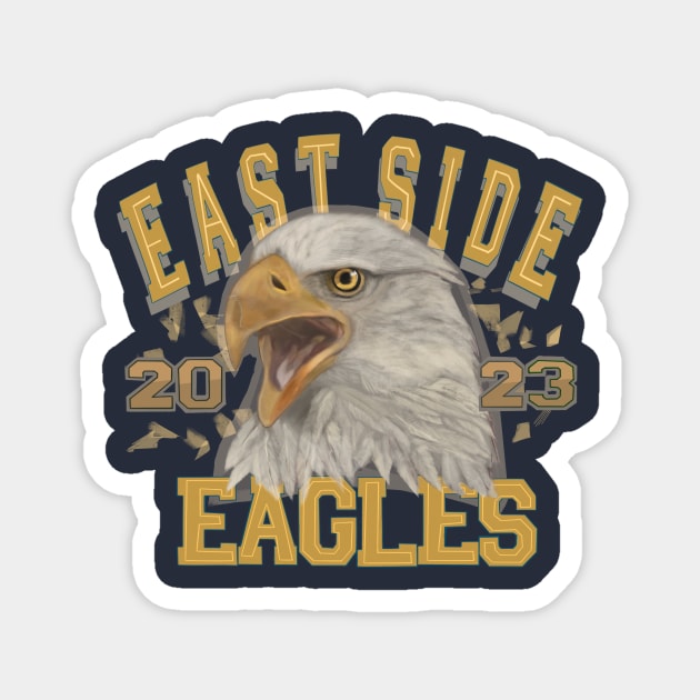 East Side Eagles Version 2.0 Magnet by JERRYVEE66