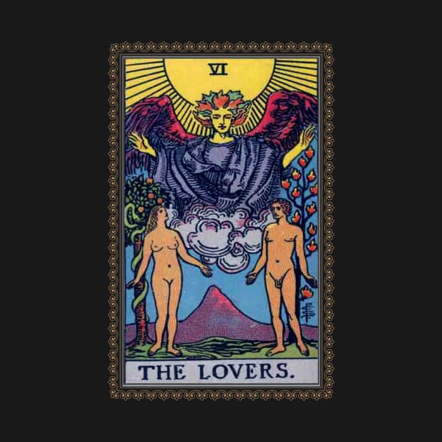 Tarot card the lovers by OutfittersAve