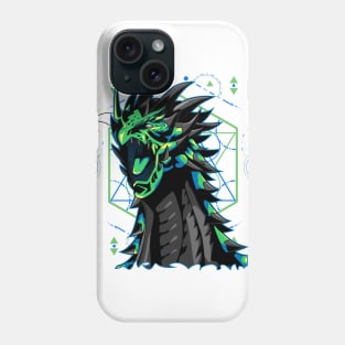 head dragon Phone Case