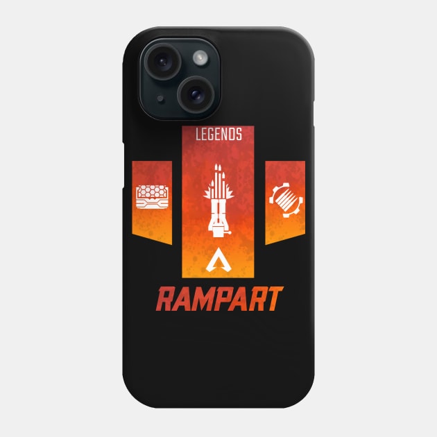 Apex Legend: Rampart Banner Phone Case by spaceranger