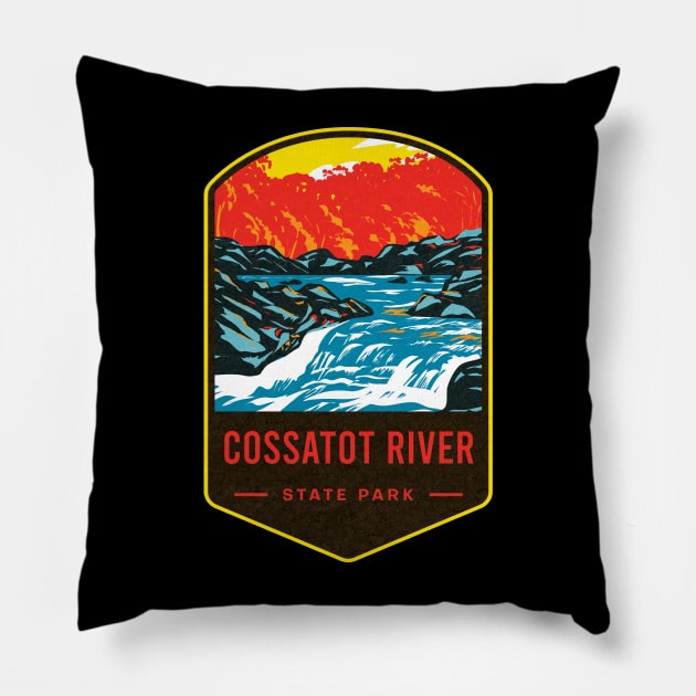 Cossatot River State Park Pillow by JordanHolmes