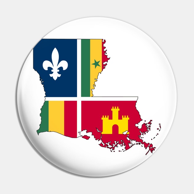 Creole Louisiana Pin by somekindofguru