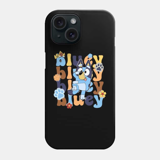 bluey funny Phone Case by GapiKenterKali