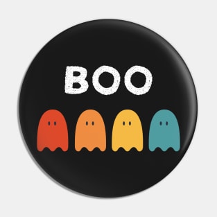 Boo Ghost Halloween Pin