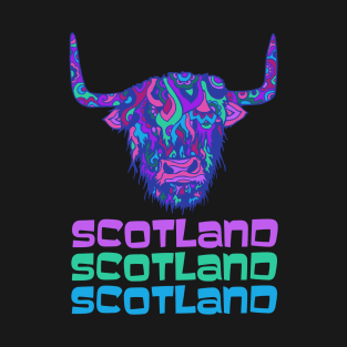 Scotland Highland Cow T-Shirt