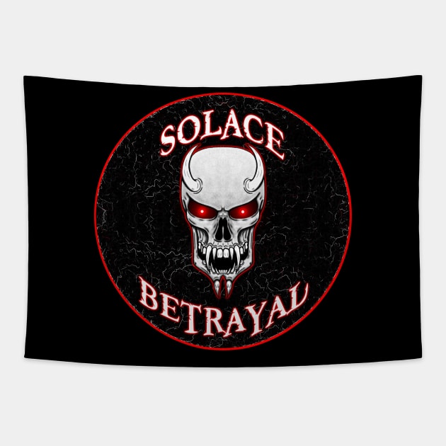 Solace Betrayal Full Color Logo Tapestry by SolaceBetrayal
