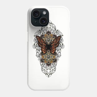 Wonderful elegant butterflies Phone Case