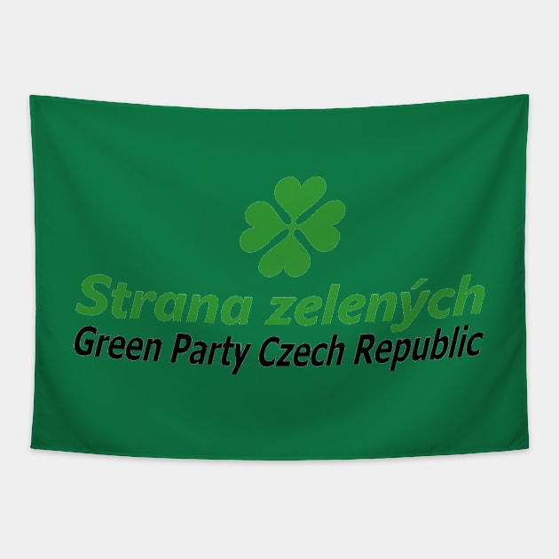 Green Party (Czech Republic) Tapestry by truthtopower