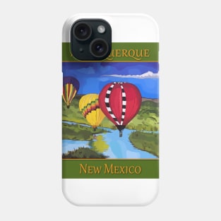 Hot air balloons, Albuquerque New Mexico Phone Case